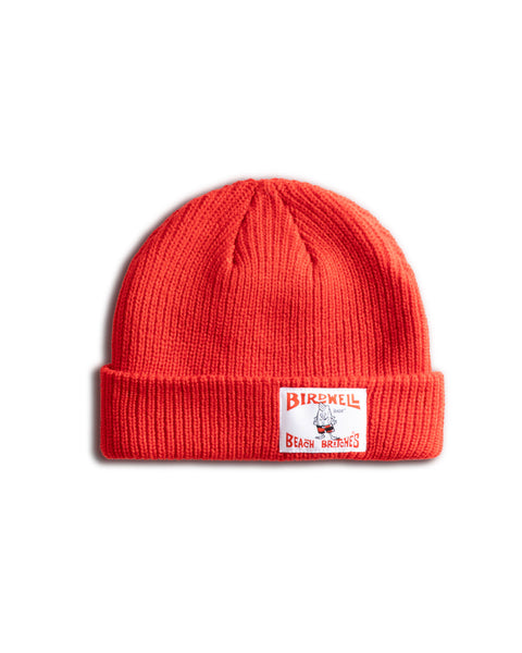 License Plate Watchcap Beanie - Red