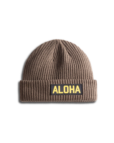 Aloha Watchcap Beanie - Walnut