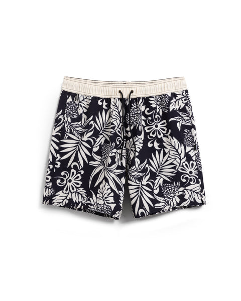 Wright Short - Black Floral